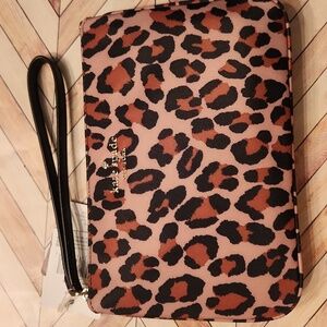 Kate Spade Leopard Print Wristlet